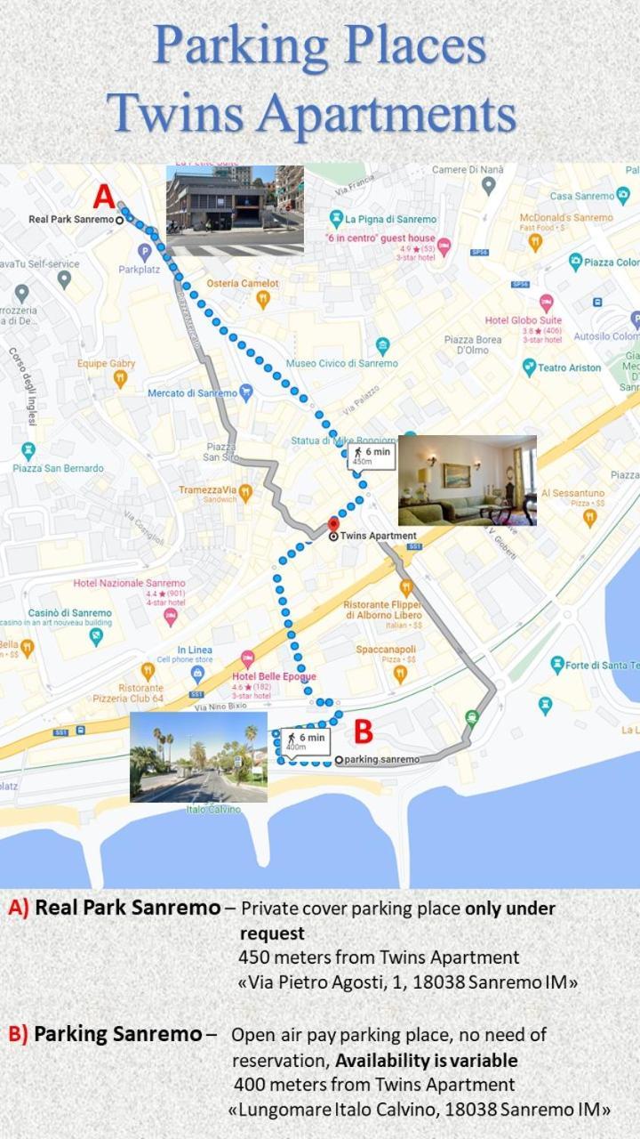 Twins Apartments Sanremo Exterior photo